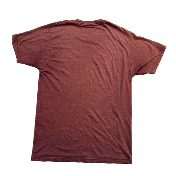 Cinch Shirt Mens Small Red Heather Graphic Logo Short Sleeve Western Rodeo Tee - Picture 6 of 6